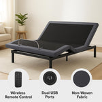 Load image into Gallery viewer, Idealbase Adjustable Bed Base with Massage &amp; USB - Queen
