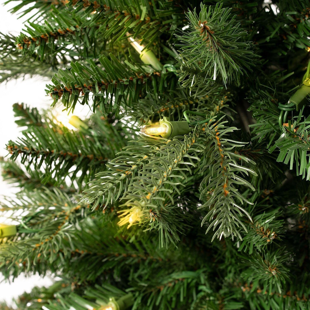 Traditional Pre-Lit Fir Christmas Tree - 4.5 ft