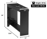Load image into Gallery viewer, Jade Chairside Table Set of 2 - Charging Station with USB Ports &amp; Outlets
