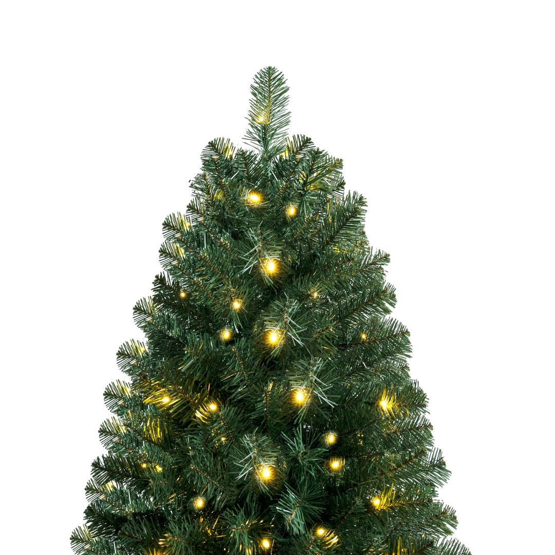 Natalie Pre-Lit Spruce Artificial Christmas Tree - 6 ft