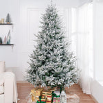 Load image into Gallery viewer, Ginebra Snow Flocked Pre-Lit Christmas Tree - 6.5 ft

