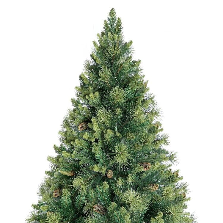 Vail Traditional Prelit Pine Cone Christmas Tree - 4.5 ft