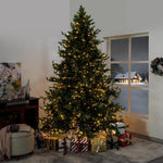 Load image into Gallery viewer, Kinsley Pre-Lit Artificial Christmas Tree with Lights - 9 ft
