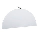 Load image into Gallery viewer, 5 Ft Round Bi-Fold Resin Folding Table with Carrying Handle
