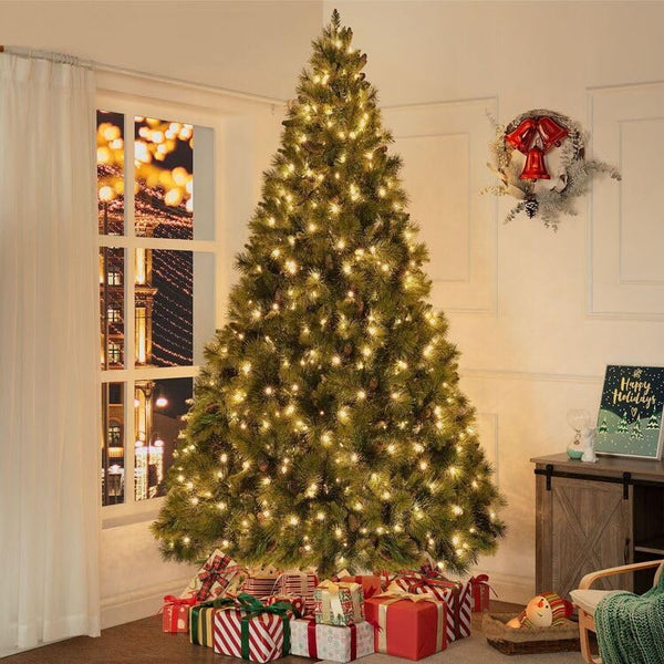 Vail Traditional Prelit Pine Cone Christmas Tree - 4.5 ft