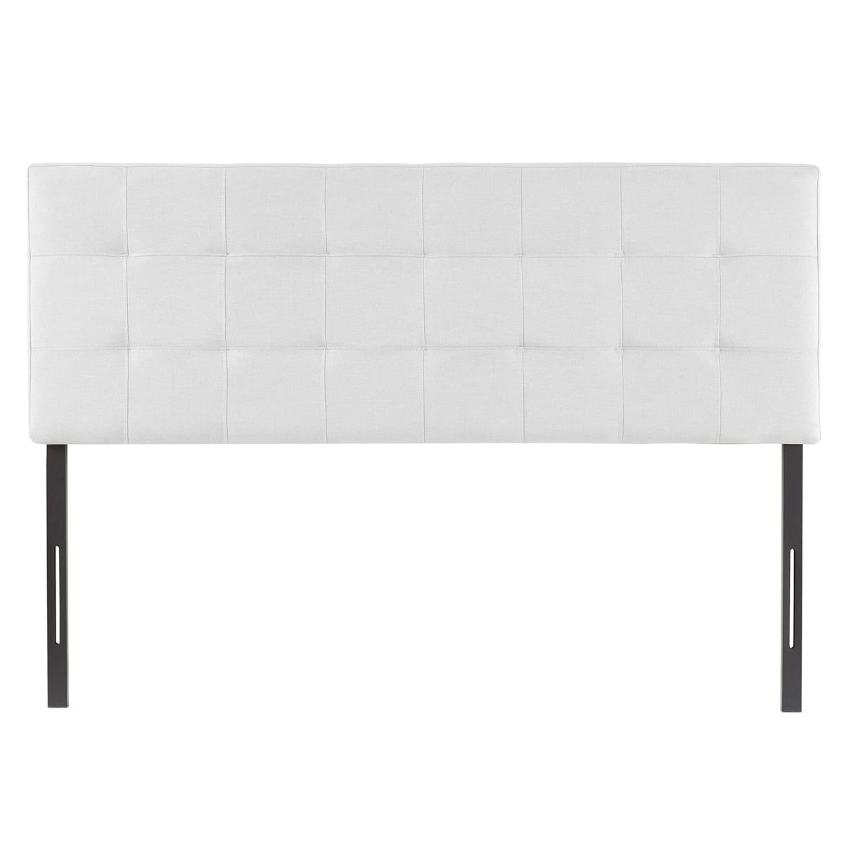 Jessenia upholstered headboard for full queen   white