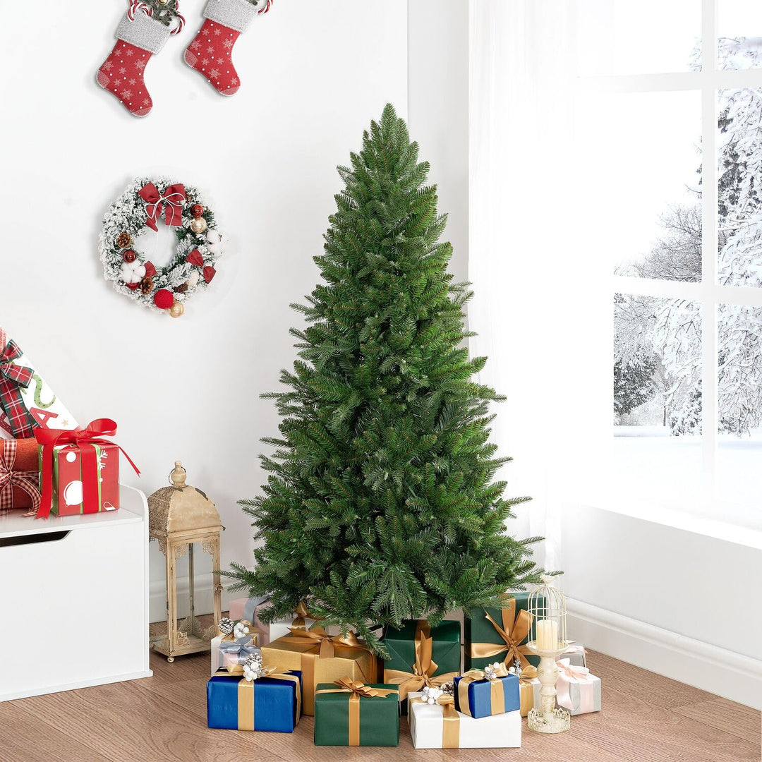 Traditional Pre-Lit Fir Christmas Tree - 4.5 ft