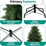 Load image into Gallery viewer, Lucille Unlit Artificial Christmas Tree - 6 ft
