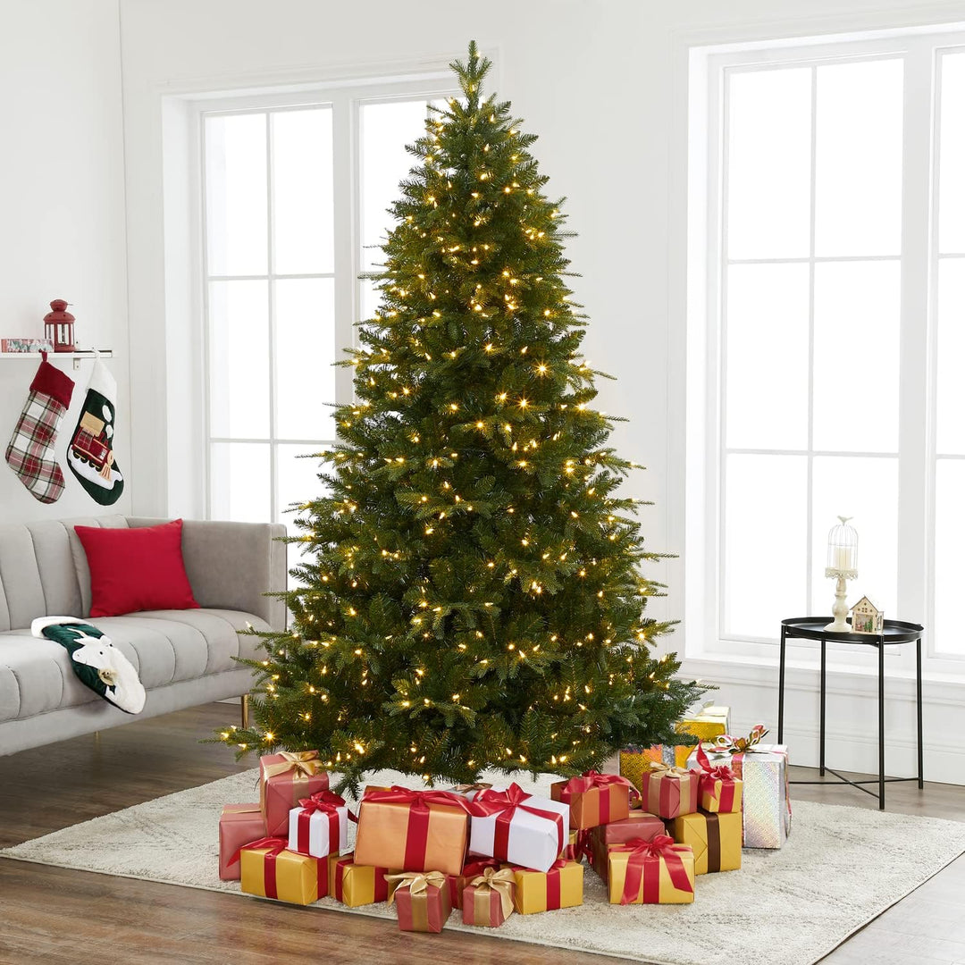 Traditional Pre-Lit Fir Christmas Tree - 4.5 ft