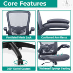 Load image into Gallery viewer, Serena Mesh Drafting Chair with Adjustable Foot Ring - Gray
