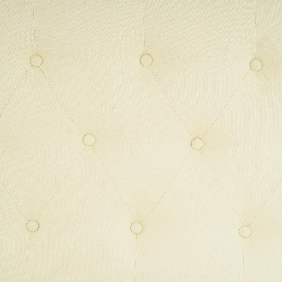 Cassandra Adjustable Upholstered Headboard for Full Queen - Cream