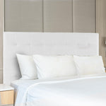 Load image into Gallery viewer, Jessenia Upholstered Headboard for Full Queen - White

