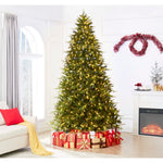 Load image into Gallery viewer, Traditional Pre-Lit Fir Christmas Tree - 9 ft
