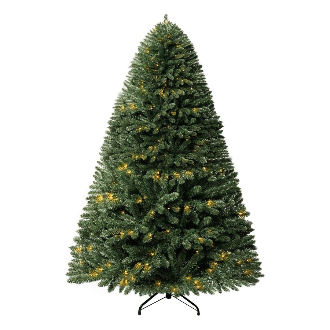 Prague Pre-Lit Artificial Spruce Christmas Tree - 6.5 ft