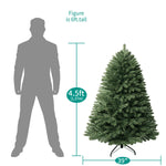 Load image into Gallery viewer, Prague Pre-Lit Artificial Spruce Christmas Tree - 4.5 ft
