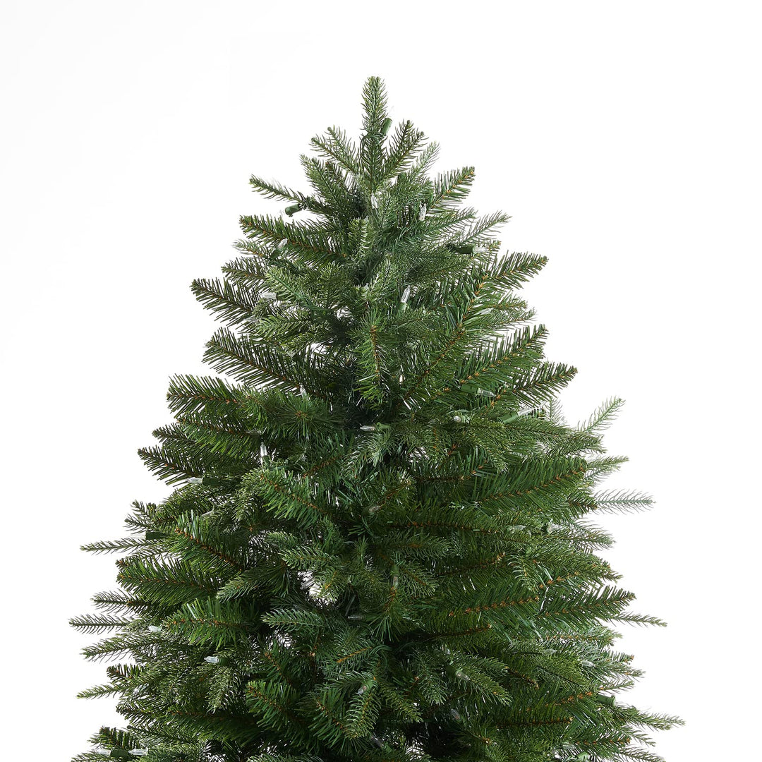 Traditional Pre-Lit Fir Christmas Tree - 9 ft