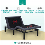 Load image into Gallery viewer, Idealbase Adjustable Bed Base with Massage &amp; USB - Full
