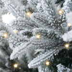 Load image into Gallery viewer, Ginebra Snow Flocked Pre-Lit Christmas Tree - 6.5 ft
