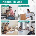 Load image into Gallery viewer, Serena Mesh Drafting Chair with Adjustable Foot Ring - Black
