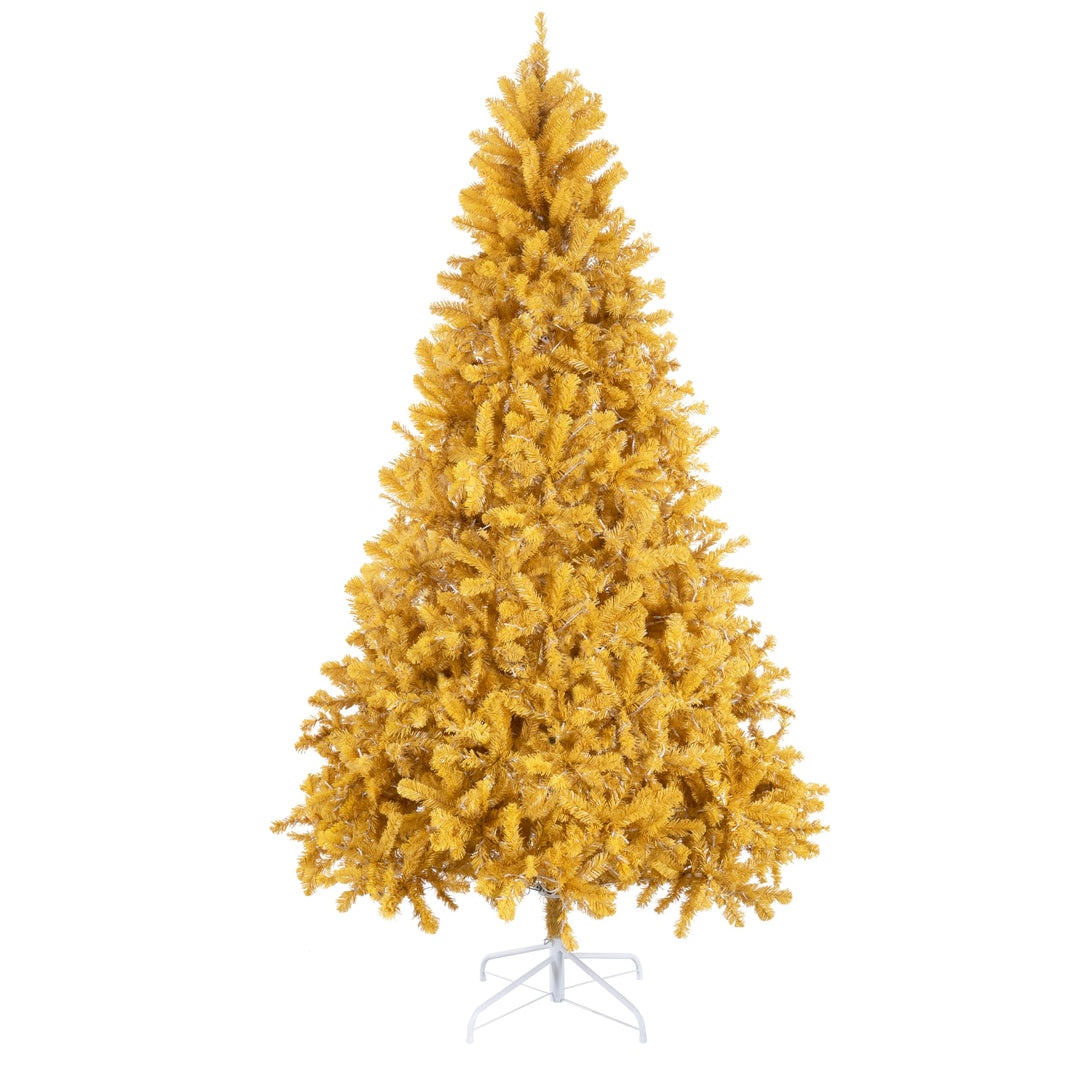 Maria Golden Pre-Lit Christmas Tree - 6.5 ft