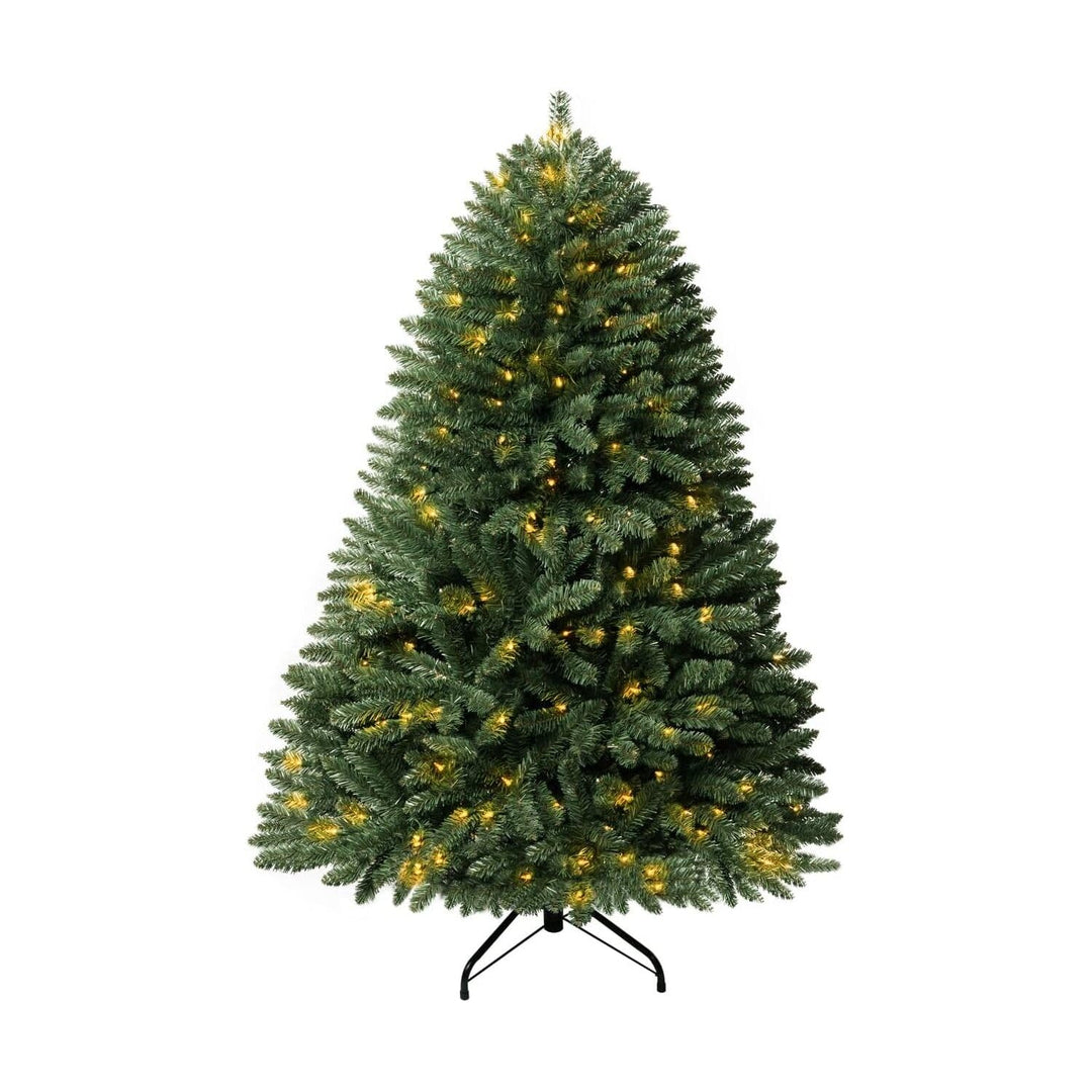 Prague Pre-Lit Artificial Spruce Christmas Tree - 4.5 ft