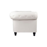 Load image into Gallery viewer, Emery Chesterfield Faux Leather Loveseat

