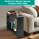 Load image into Gallery viewer, Jade Modern Nightstand - Charging Station with USB Ports &amp; Outlets - Black
