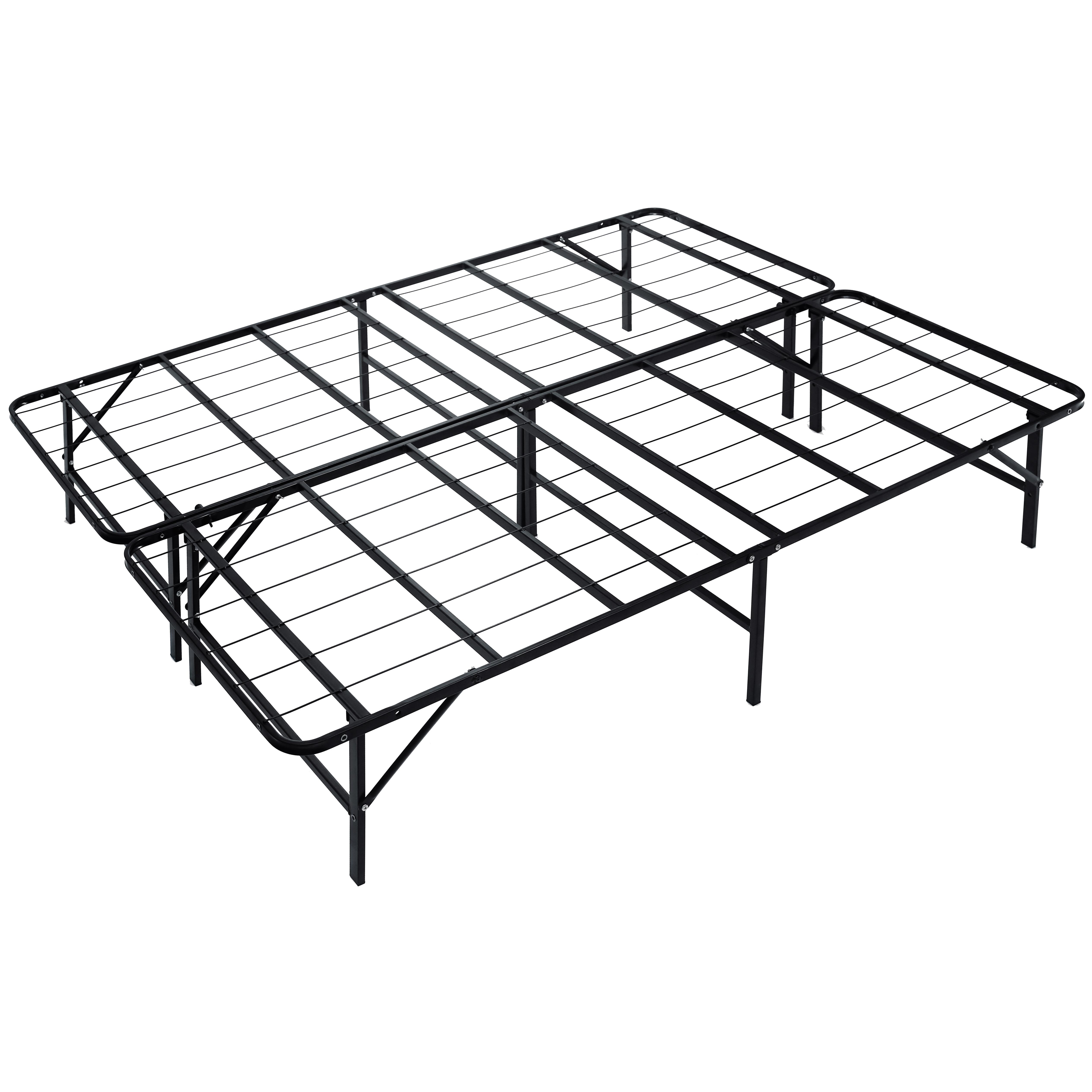 Heavy Duty Metal Platform Bed Frame, Bed Frame For Heavy Mattress