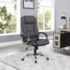 Naomi Home Halle High-Back Executive Office Chair, Man Cave Furniture