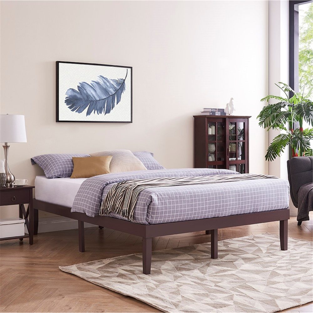 Lucia Solid Wood Platform Bed Naomi Home - 22