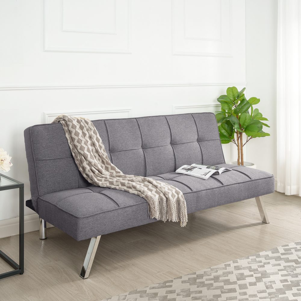 Madison Modern Comfort Futon Sofa Bed by Naomi Home - 1