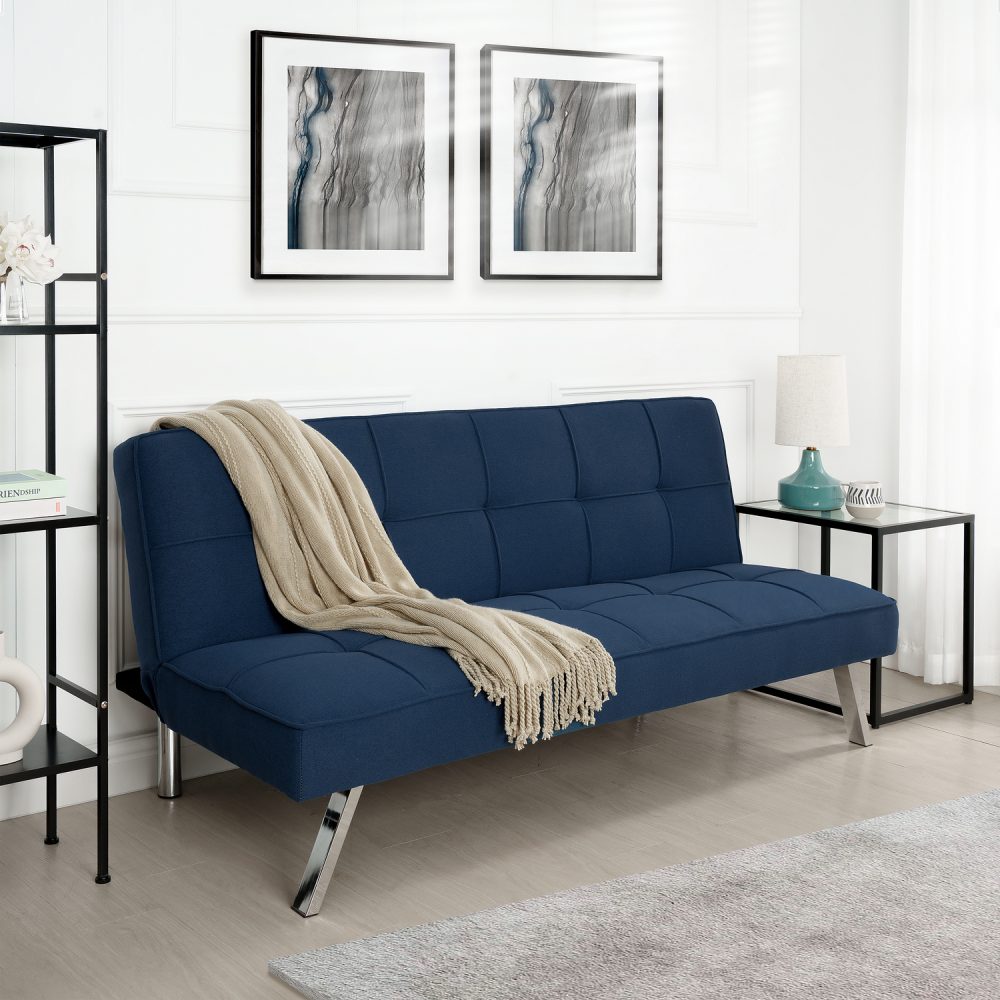 Madison Modern Comfort Futon Sofa Bed by Naomi Home - 9