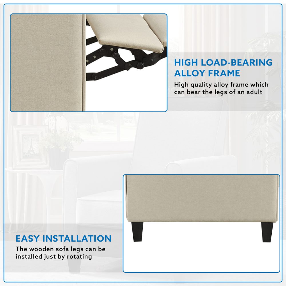 Landon Recliner Chair by Naomi Home - 15