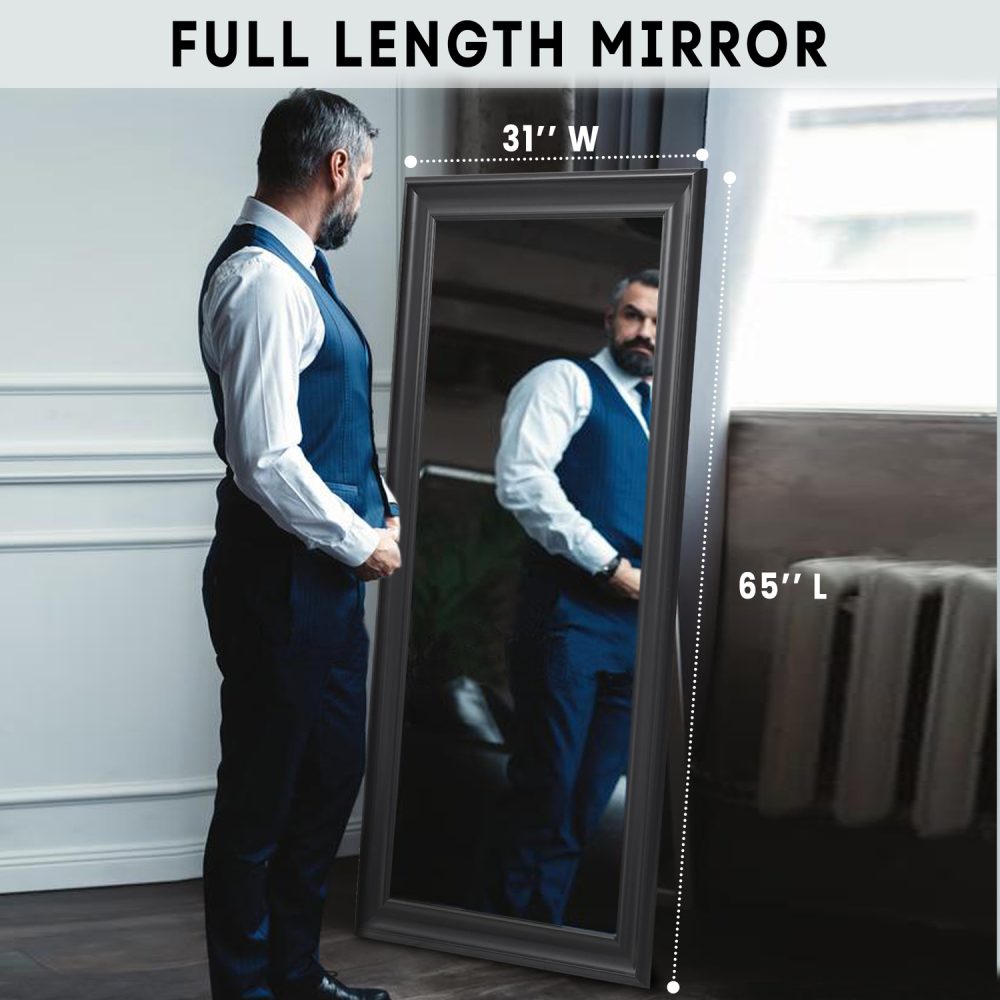 Framed Floor Mirror by Naomi Home - 15