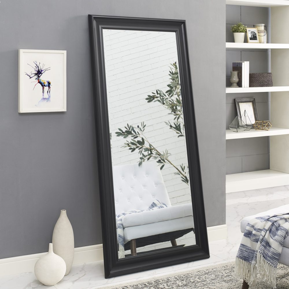 Framed Floor Mirror by Naomi Home - 12