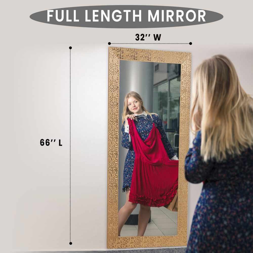 Mosaic Style Full Length Floor Mirror by Naomi Home - 10