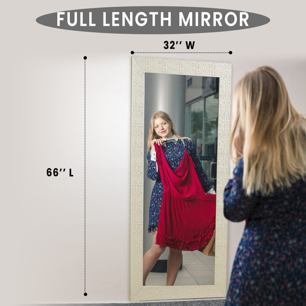 Mosaic Style Full Length Floor Mirror by Naomi Home - 15