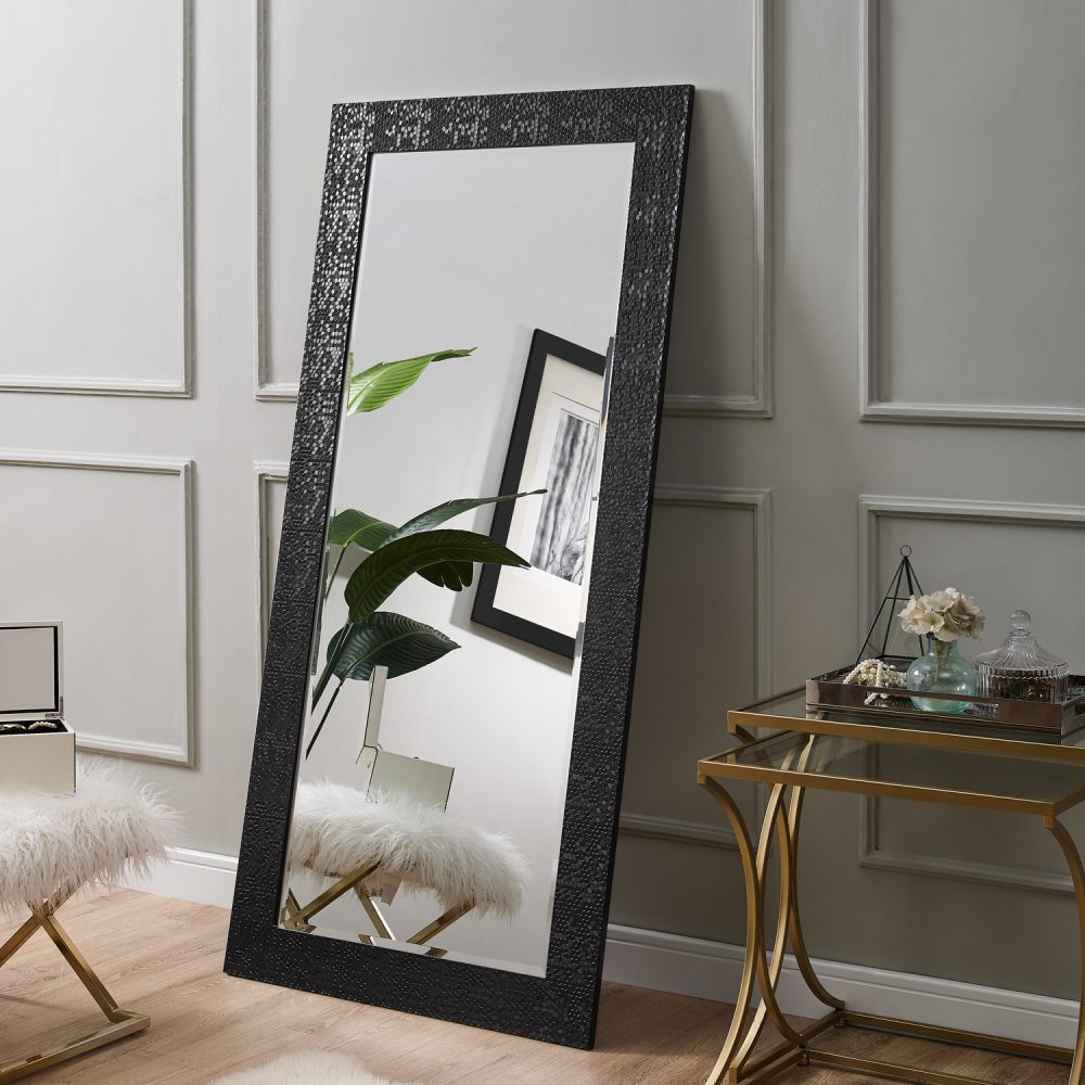 Mosaic Style Full Length Floor Mirror by Naomi Home - 17