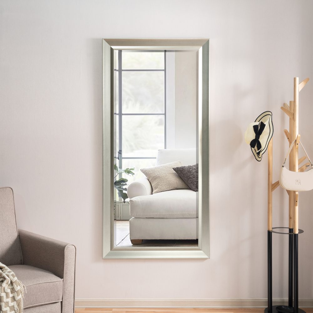 Framed Bevel Leaner Mirror by Naomi Home - 11