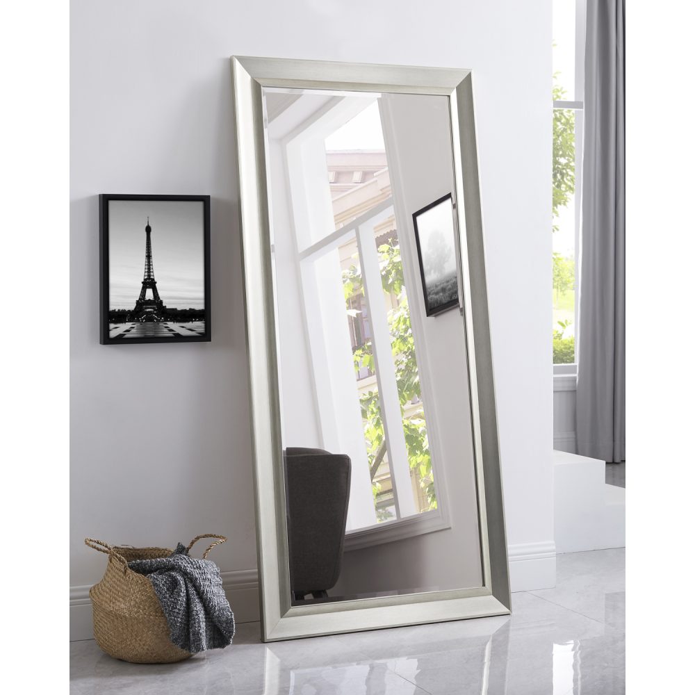 Framed Bevel Leaner Mirror by Naomi Home - 7