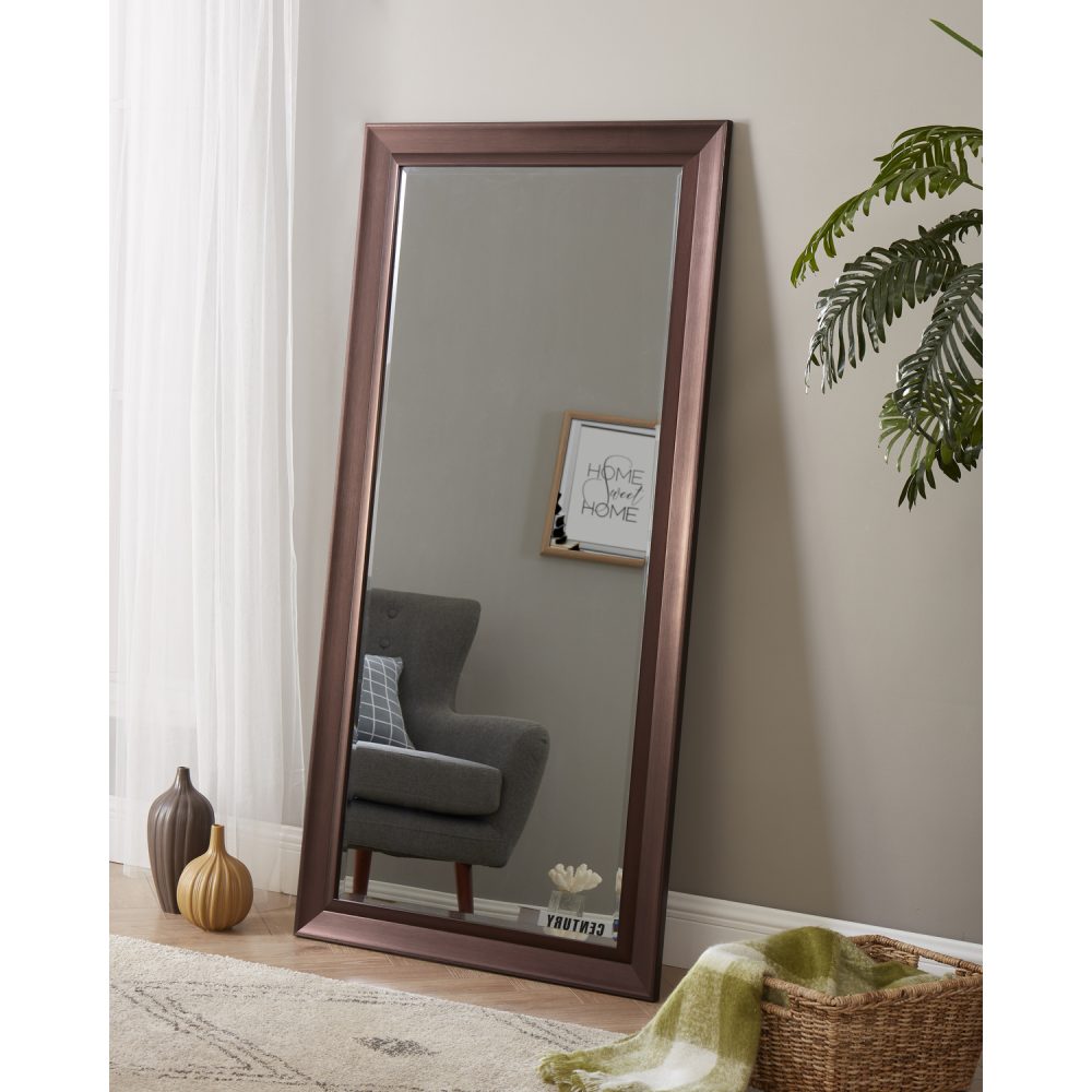 Framed Bevel Leaner Mirror by Naomi Home - 27
