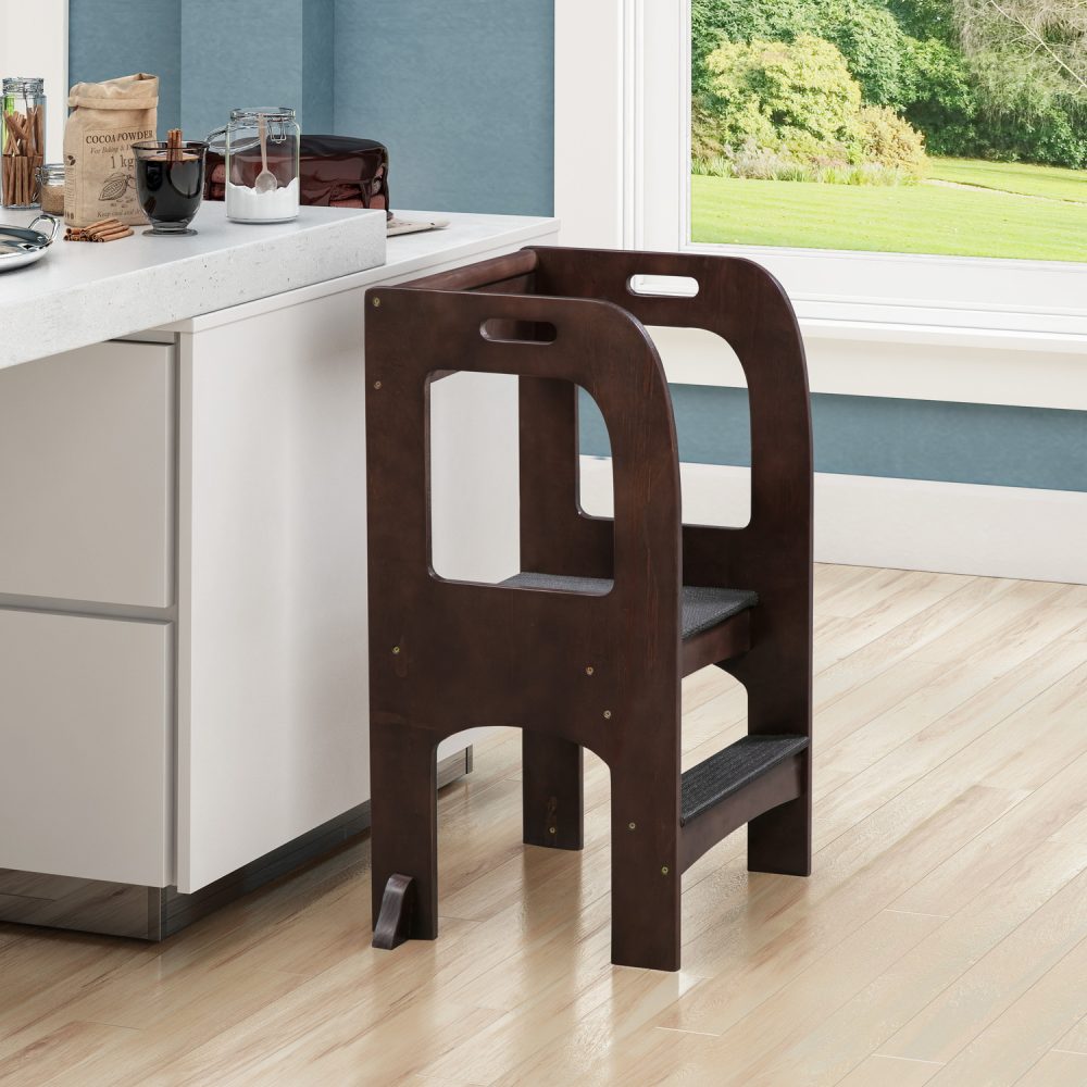 Kids On the Rise Kids Kitchen Step Stool by Naomi Home - 1