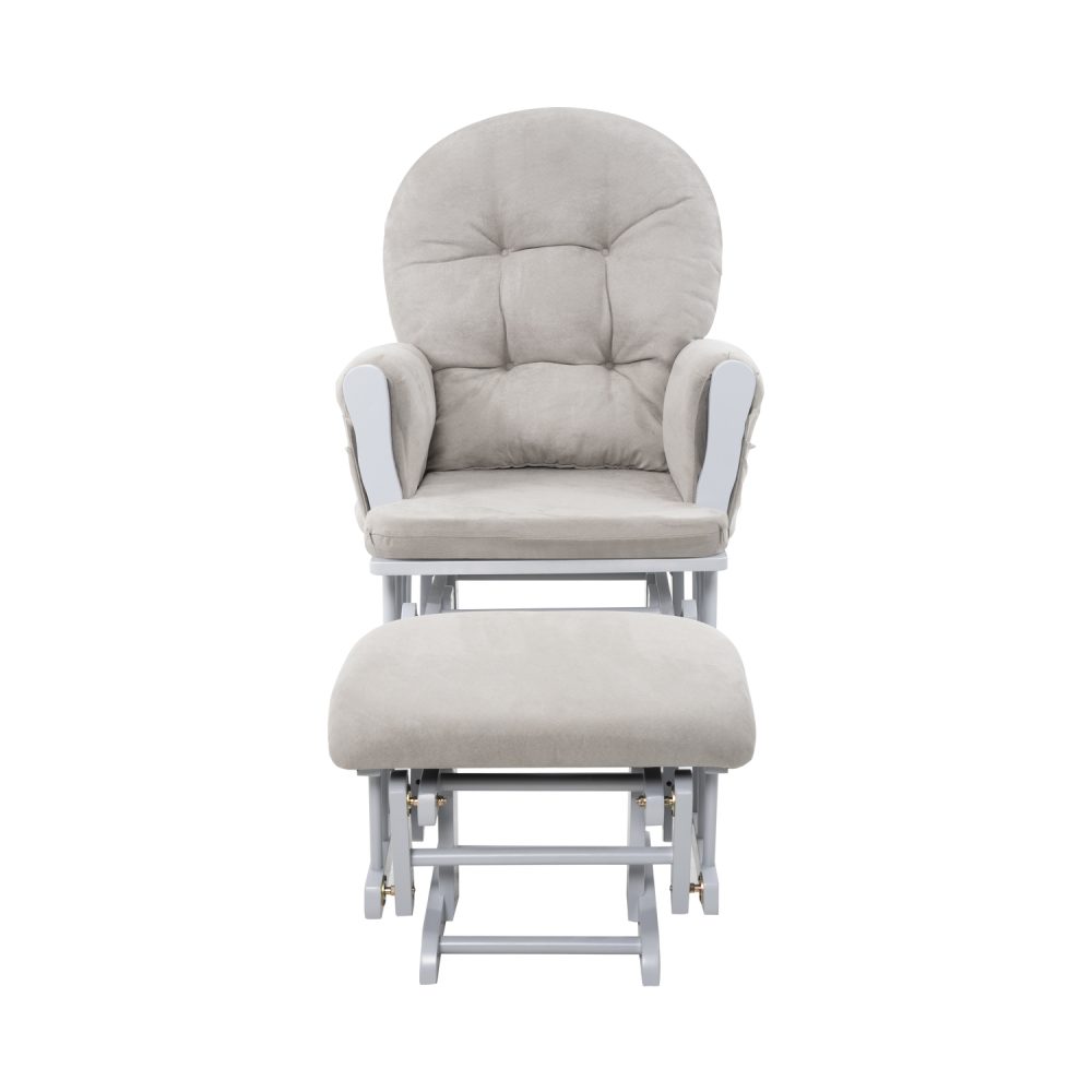 Naomi Home Brisbane Glider and Ottoman Set - 53