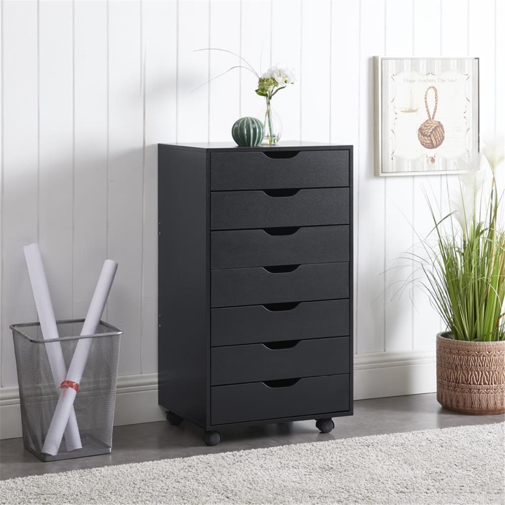 Debbie 7-Drawer Office File Storage Cabinet by Naomi Home - 7