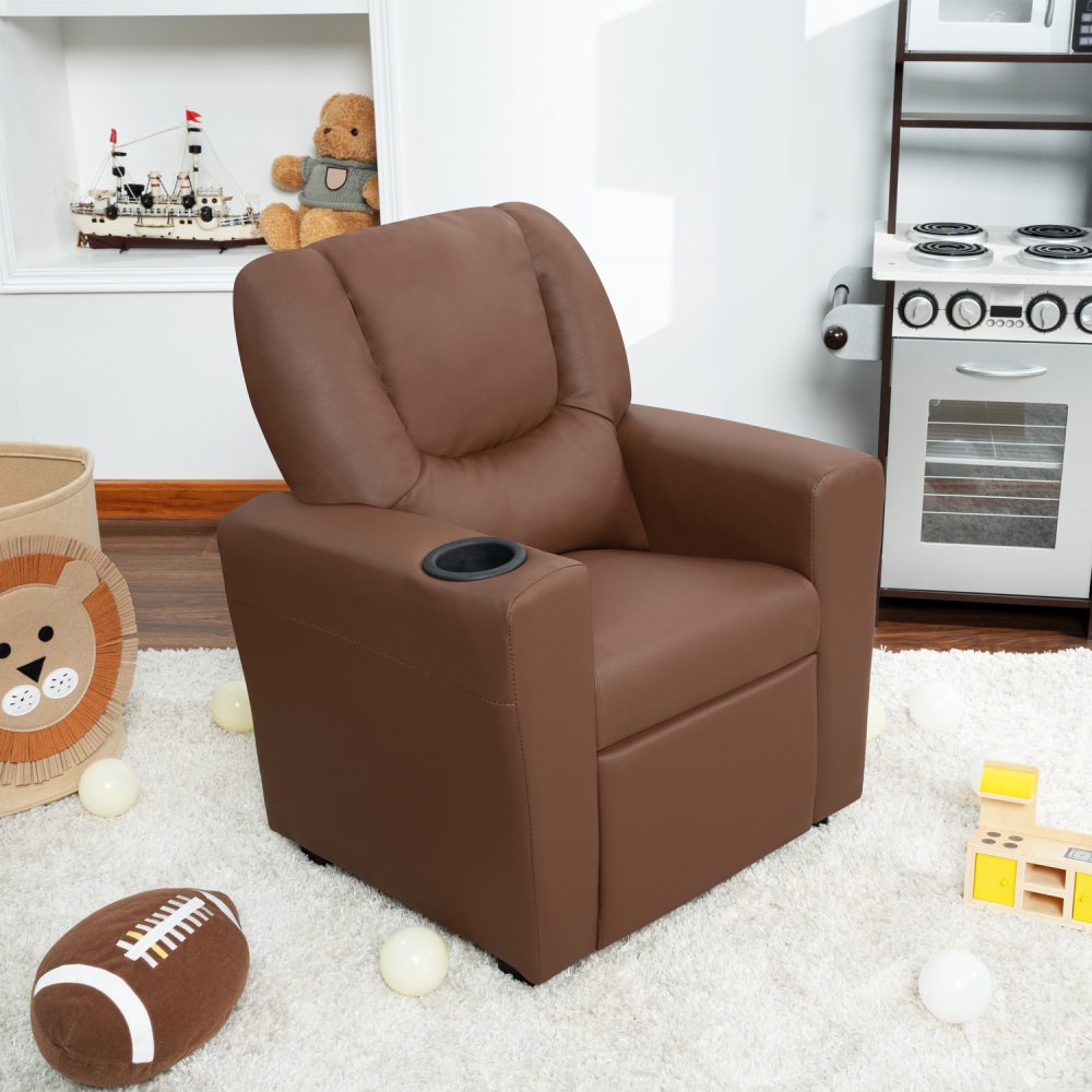 Naomi Home Suri Push Back Kids Recliner - 8