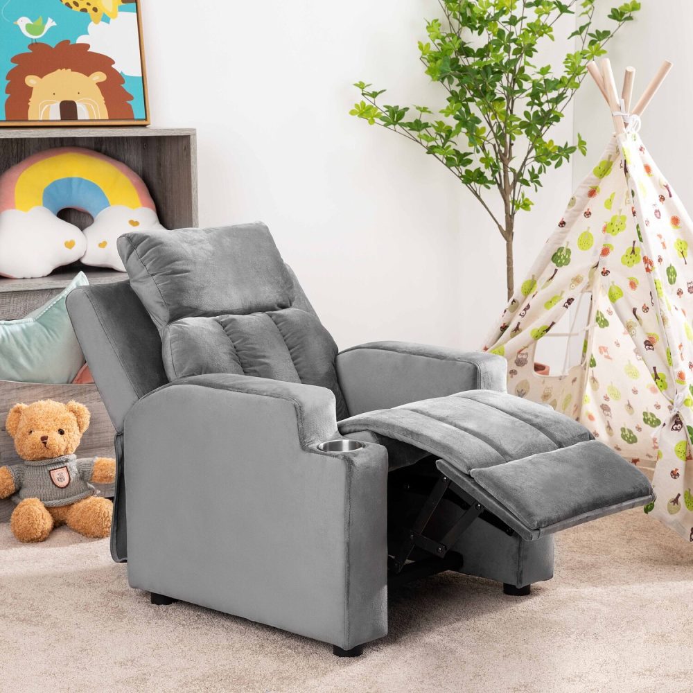 Sally Deluxe Kids Recliner by Naomi Home - 22