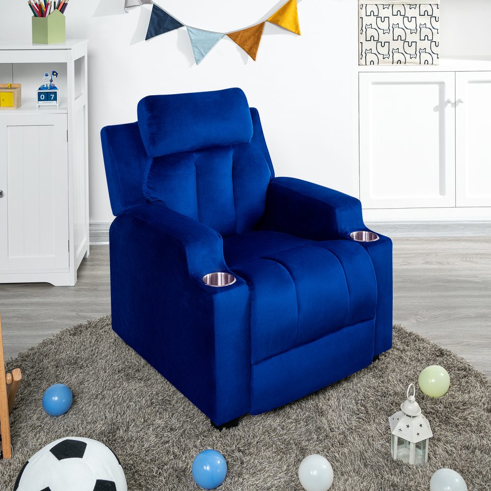 Sally Deluxe Kids Recliner by Naomi Home - 17