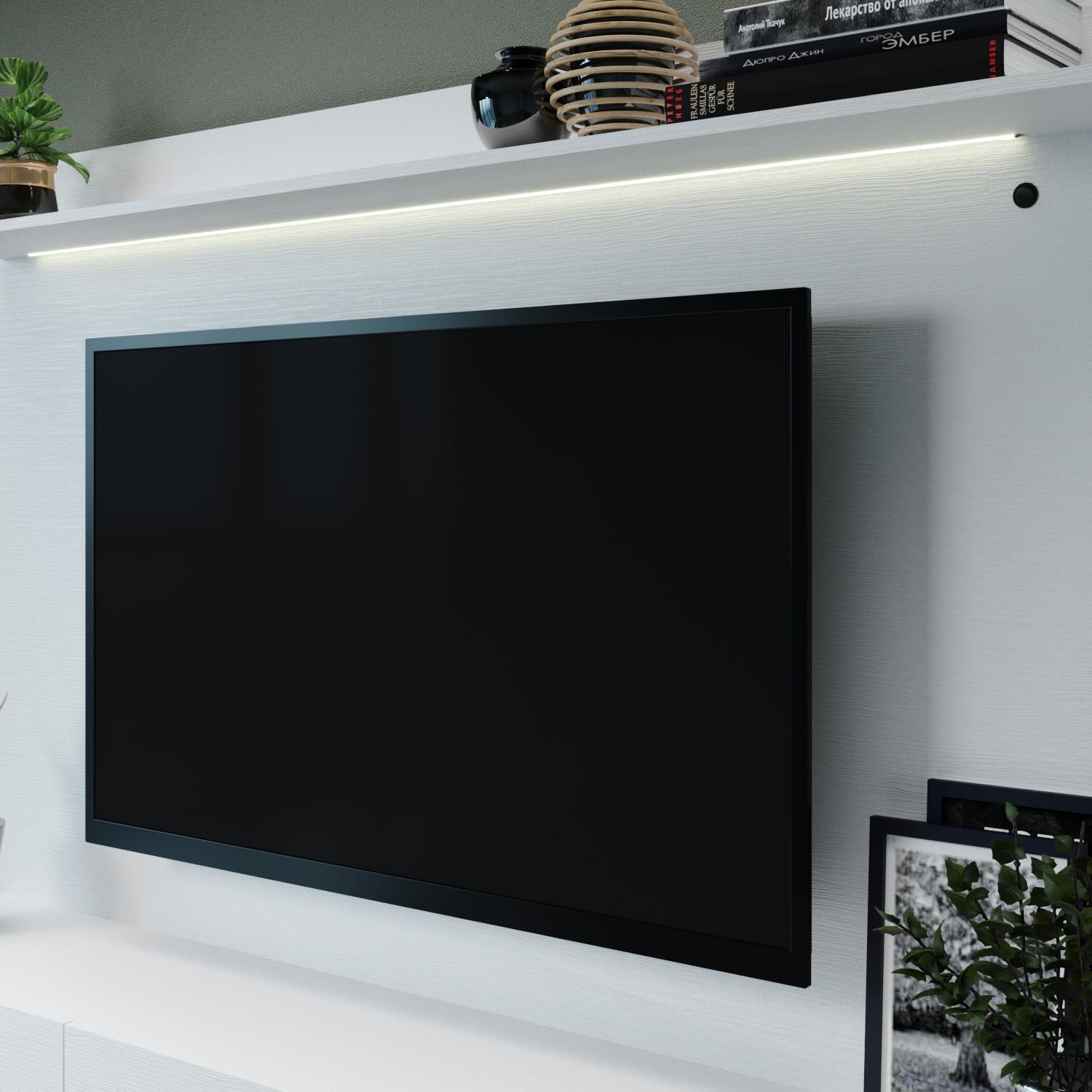 wall mounted entertainment center