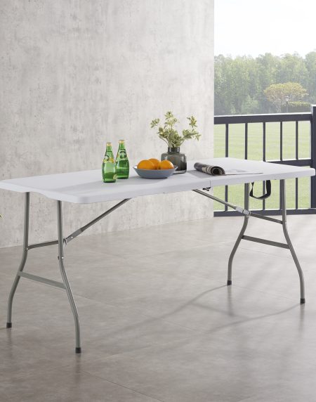 Amazon.com : Outdoor Dining Table 8FT Plastic Camping Table