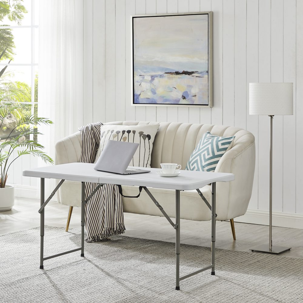 Height Adjustable Resin Table - 1
